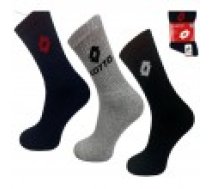 Frotē zeķes LOTTO krāsu sajaukums 3 pāri 42-46 [Terry socks mix of colors pairs]