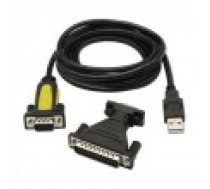 USB uz RS232 Adapteris NANOCABLE 10.03.0002 1,8 m Melns 1,8 m