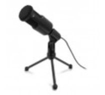 Galda mikrofons Ewent 3.5 mm Melns