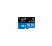 Mikro SD Atmiņas karte ar Adapteri Lexar 633x 512 GB