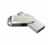 USB Zibatmiņa SanDisk Ultra Dual Drive Luxe Sudrabains Tērauds 32 GB