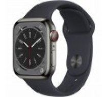Viedpulkstenis Apple WATCH SERIES 8 4G WatchOS 9 Melns