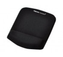 Fellowes Peļu paliktnis ar plaukstas balstu PlushTouch. melns [Mouse pad with wrist support black]