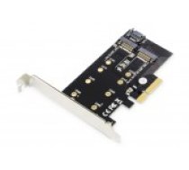 Digitus M.2 NGFF NVMe SSD PCI Express 3.0 (x4) pievienošanas karte DS-33170 [Add-On Card]