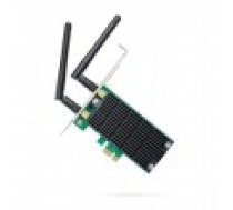 TP-Link Archer T4E. divjoslu PCI Express adapteris 2.4 GHz. 802.11ac. 300+867 Mbps. noņemamas antenas [Dual Band Adapter 2.4GHz/5GHz. 2xDetachable antennas]