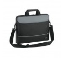 Targus Intellect Der līdz 15.6 collu izmēram. melns/pelēks. plecu siksna. Messenger portfelis. [Fits up to size ". Black/Grey. Shoulder strap. Briefcase.]