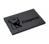 Kingston SSD 480GB SATA 3.0 TLC Rakstīšanas ātrums 450 MB/s Lasīšanas 500 2.5" TBW 160 TB MTBF 1000000 stundas SA400S37/480G [Write speed MBytes/sec Read hours]