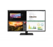 LG monitors 43UN700P-B 42.5 collas. IPS. UHD. 3840 x 2160. 16:9. 8 ms. 400 cd/m². 60 Hz. HDMI portu skaits 4 [Monitor ". ports quantity]