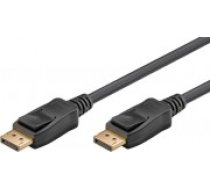Goobay DisplayPort savienotāja kabelis 2.0 58534 melns. DP uz DP. 2 m [connector cable Black. to]