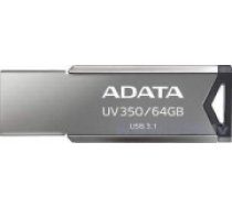 DATU ATMIŅAS DZIŅA FLASH USB3.2 64GB/AUV350-64G-RBK [ADATA MEMORY DRIVE]