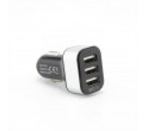 Sbox Car Charger CC-331B 3.1A melns/pelēks [black/grey]