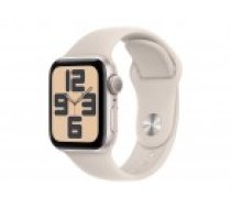 Apple Watch SE GPS Starlight alumīnija korpuss ar sporta aproci?— M/L [40mm Aluminium Case with Sport Band]