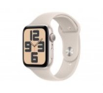 Apple Watch SE GPS Starlight alumīnija futrālis ar sporta aproci?— S/M [44mm Aluminium Case with Sport Band]