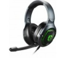 MSI Immerse GH50 spēļu austiņas. vadu. melnas [Gaming Headset. Wired. Black]