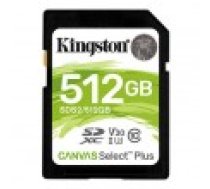 KINGSTON 512GB SDXC Canvas Select Plus