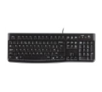 Logitech K120 Multimedia Keyboard layout EN/RU USB Port 1.5 m Black Russian Numeric keypad 550 g