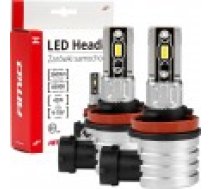 AMiO LED automašīnu spuldžu sērija h-mini h8 h9 h11 h16 6500k canbus amio-03333 [samochodowe led seria]