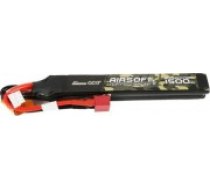 Gens Ace ace 25C 1500mAh 2S1P 7.4V Nunchuck 2X Airsoft Gun Lipo akumulators ar T spraudņa savienotāju [Akumulator konektorem Plug]