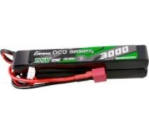 Gens Ace ace 25C 3000mAh 2S2P 7.4V seglu Airsoft Gun Lipo akumulators ar Mini Deans(T) spraudni [Akumulator Saddle konektorem Plug]