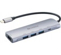 Sandberg Saver (336-20) [HUB USB 4x USB-A]