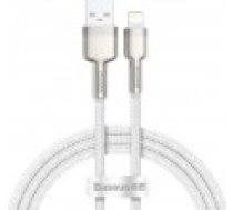 Baseus USB-A?— zibens kabelis. balts (CALJK-A02) [Kabel USB USB-A Lightning]