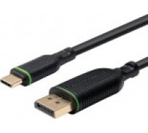 MicroConnect Microconnect USB-C displeja porta kabelis 0.5 M [Kabel Usb-C Displayport Cable 0.5M]