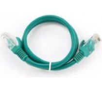 Gembird patch vads RJ45. formēta jaka. UTP. 0.25m. zaļa G [patchcord zalewana. kat. 5e. zielony PP12-0.25M/G]