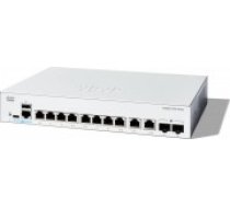 Slēdzis Cisco CISCO Catalyst 1200 8 portu slēdzis tikai datiem 2 x 1G SFP augšupsaites ārējais barošanas avots [Switch 8-Port Data-Only Uplinks external power supply]