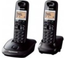 Panasonic telefons melns [Telefon Czarny]