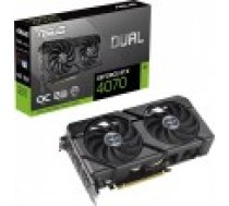 Asus Dual GeForce RTX 4070 EVO OC 12 GB GDDR6X grafiskā karte (DUAL-RTX4070-O12G-EVO) [Karta graficzna 12GB]