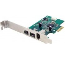 StarTech PCIe x1 kontrolieris 2x FireWire 800 1x 400 (PEX1394B3) [Kontroler]