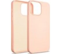 Beline silikona futrālis iPhone 15 Pro Max 6.7 collu rozā zelta/rozā zelta [Etui Silicone 6.7" gold]