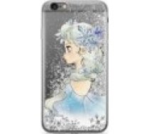 DISNEY CASE LIQUID GLITTER ELSA 010 IPHONE11 PRO MAX SILVER standarts [ETUI BROKAT SREBRNY standard]