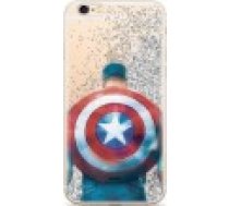 ERT CASE LIQUID GLITTER MARVEL CAPTAIN AMERICA 002 IPHONE 11 PRO standarts [ETUI BROKAT KAPITAN AMERYKA standard]