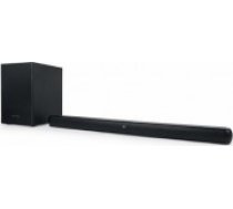 Muse Skaļrunis Jā TV Skaņas josla ar bezvadu zemfrekvences skaļruni M-1850SBT Melns Nav Wi-Fi AUX in Bluetooth 200 W Bezvadu savienojums [Yes Sound bar with wireless subwoofer Black No     Wireless connection]