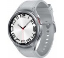 Samsung Galaxy Watch 6 klasiskais nerūsējošā tērauda 47 mm LTE viedpulkstenis pelēks (SM-R965FZSAEUE) [Smartwatch Classic Stainless Steel 47mm Szary]