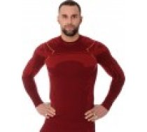 Brubeck LS13040A Vīriešu sporta krekls THERMO bordo XL [Bluza bordowy]