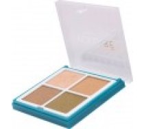 Vollare VOLLARE Crystal Clear Nude acu ēnu palete 4.8g [Paleta cieni do powiek]