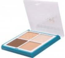 Vollare VOLLARE Crystal Clear Sand acu ēnu palete 4.8g [Paleta cieni do powiek]