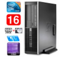 HP 8100 Elite SFF i5-650 16GB 240SSD+1TB DVD WIN10Pro [refurbished]