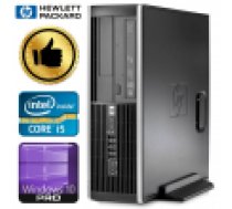 HP 8100 Elite SFF i5-650 16GB 240SSD+250GB DVD WIN10PRO W7P [refurbished]