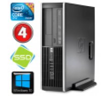 HP 8100 Elite SFF i5-650 4GB 120SSD DVD WIN10 [refurbished]