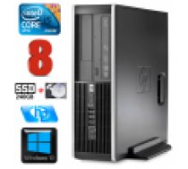 HP 8100 Elite SFF i5-650 8GB 240SSD+1TB DVD WIN10 [refurbished]