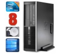 HP 8100 Elite SFF i5-650 8GB 250GB DVD WIN10 [refurbished]