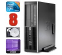 HP 8100 Elite SFF i5-650 8GB 250GB DVD WIN10Pro [refurbished]