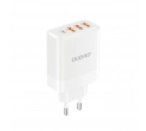 Dudao A5HEU network charger 3x USB-A 1x USB-C PD20W - white