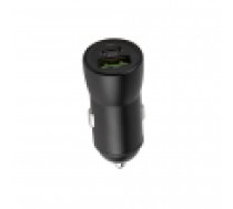 Maxlife MXCC-04 PD3.0 + QC3.0 car charger 1x USB-C 1x USB 20W black