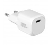 Silver Monkey Mini USB-C 20W PD wall charger - white