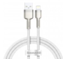 Baseus Cafule Series Metal Data Cable USB - Lightning 2.4A 1 m white (CALJK-A02)