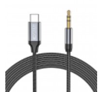 Tech-Protect UltraBoost audio USB-C 3.5mm mini jack cable 1 m - black